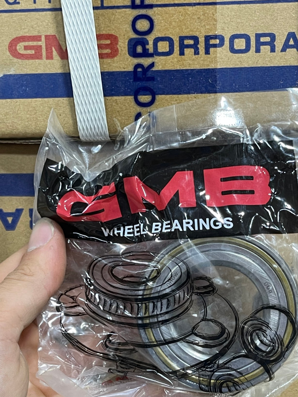 بلبرینگ دو ردیفه چرخ جلو پراید و تیبا GMB کره ( اصلی )