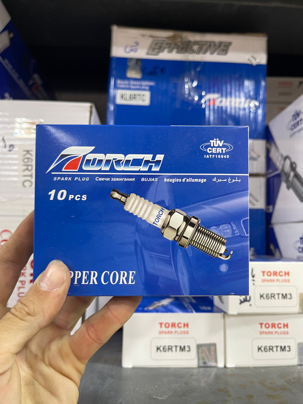 شمع Torch دو پلاتین معمولی برای کلیه خودروها
